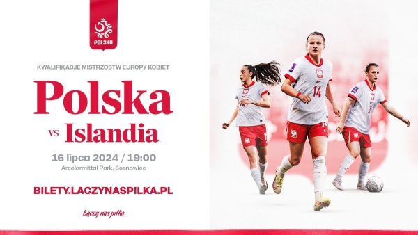 Bilety na mecz Polska - Islandia kobiet w sprzedaży!