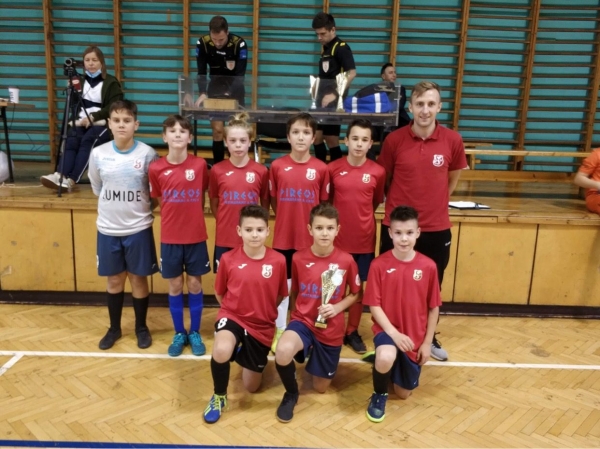 Stradom Częstochowa U - 13 podczas futsalowych eliminacji.