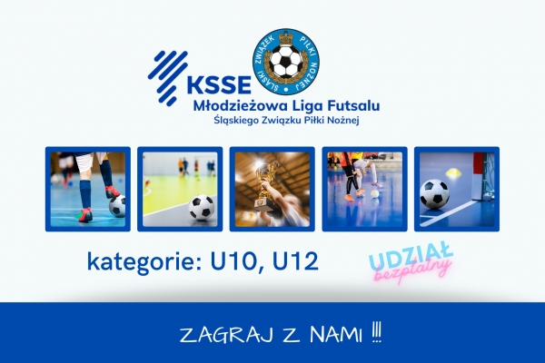 Startują zapisy do KSSE Młodzieżowej Ligi Futsalu Śląskiego ZPN.